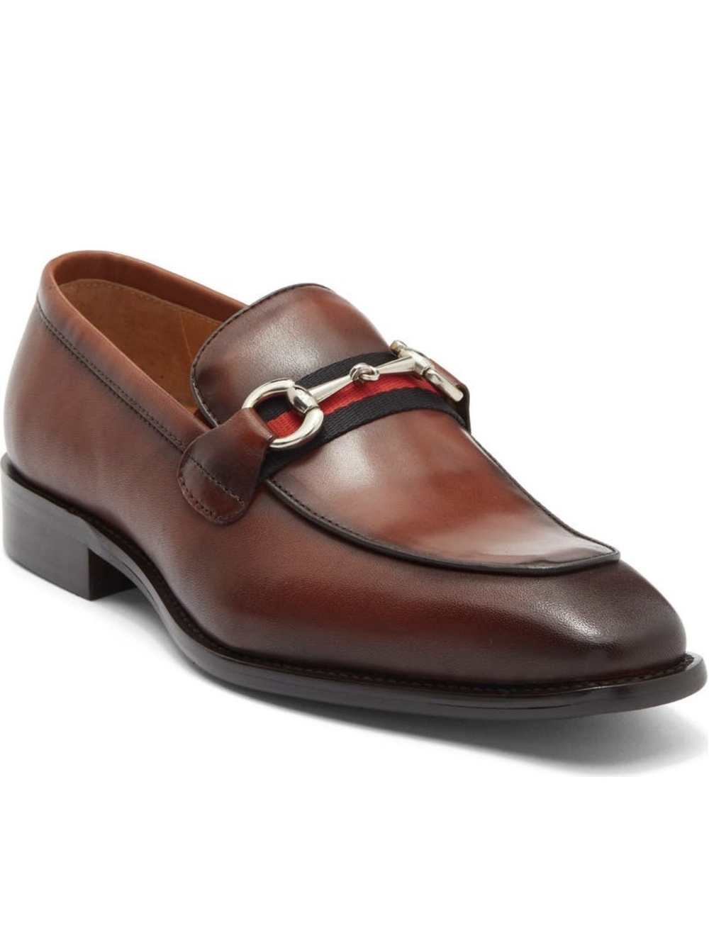 Maison Forte Leather Vienna Bit Loafer in Cognac NWT 10.5
